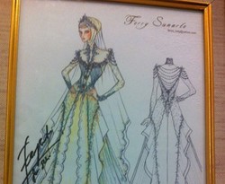 Ini Rancangan Gaun Pengantin Ferry Sunarto untuk Alyssa Soebandono