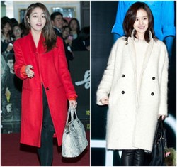 Korean Style: Saat Selebriti Korea Tampil Gaya dengan Coat Kebesaran