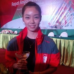 Dapat Penghargaan dari KOI, Lindswell Berharap Program Wushu Lebih Baik