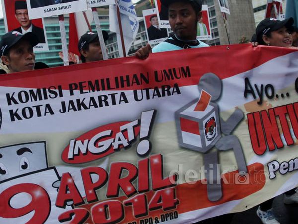 Gerak Jalan Sehat, Tolak Golput