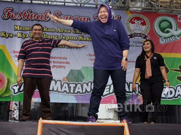 Risma Pimpin Goyang Caesar