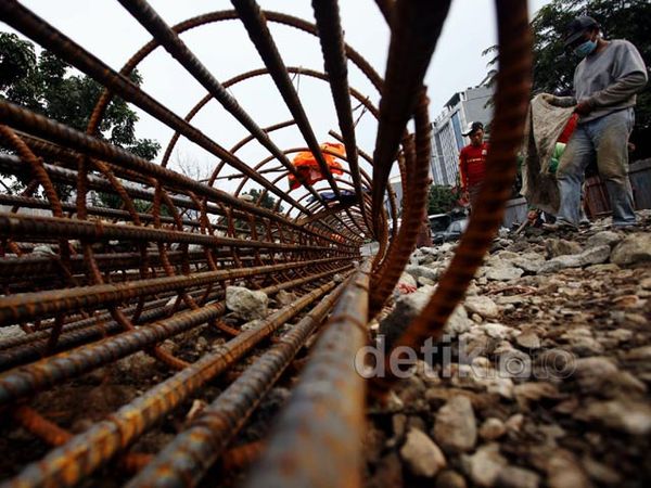 Jembatan Kali Mampang Ditinggikan 