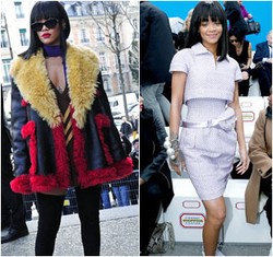 Celeb Style Guide: Penampilan Unik Rihanna Saat Menghadiri Paris Fashion Week