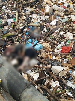 Mayat Ditemukan Tertimbun Sampah di Kali di Depan Season City