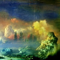 Wow, Lukisan Diorama Ini Terinspirasi dari Alam