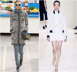 Busana Hitam Putih Ikonik dari Para Desainer Dunia