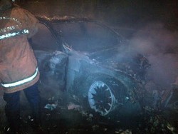 4 Kondisi BMW yang Terbakar Habis di Tol JORR W2