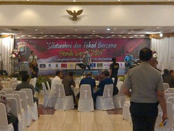 12 Parpol Deklarasikan Pemilu Damai di Polda Metro Jaya