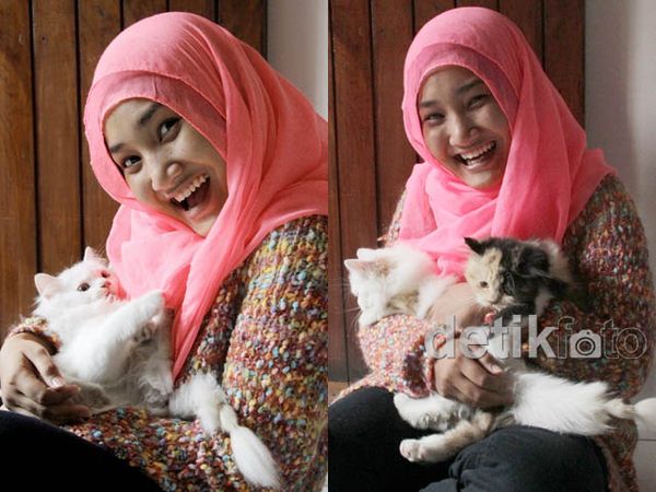 Lucunya Kucing Peliharaan Fatin