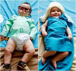 Gemas! Bayi Ini Populer Pasca Jadi Model Foto dengan Tema Karakter Film