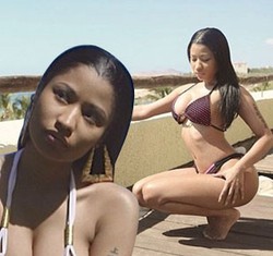 Foto: Narsisme Nicki Minaj Ingin Jadi Model Bikini