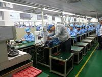 Mengintip Isi Dapur Pabrik Ponsel Haier di China