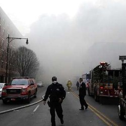 Ledakan di Gedung New York Diduga Akibat Kebocoran Gas