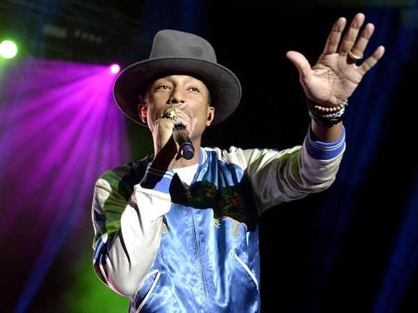 Pharrell Williams Sukses Hibur Fans di Australia