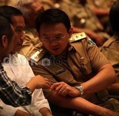 Ahok Makan Siang Bareng Bupati Banyuwangi di Balai Kota DKI