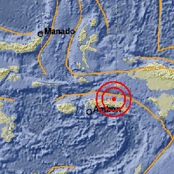 Gempa 5,2 SR Terjadi di Maluku Tengah