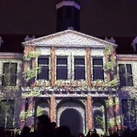 Video Mapping Fiesta Fatahillah Ajak Penonton Kembali ke Masa Lalu