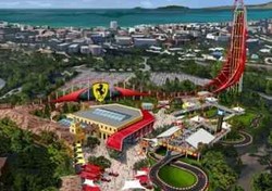 Taman Bermain Ferrari Menyuguhkan Keunikan