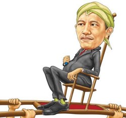 Tagar #JKW4P alias Jokowi For President jadi Trending Topic