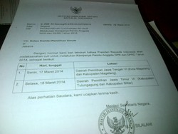 KPU Sudah Terima Izin Cuti Kampanye SBY dan 5 Menteri