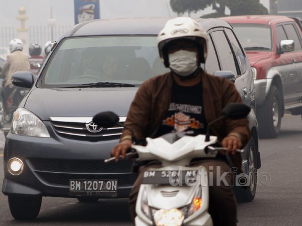 Kualitas Udara di Pekanbaru Masuk Level Berbahaya