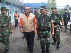 Tiba di Riau, Panglima TNI Gelar Rapat Koordinasi Kebakaran Hutan