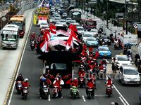 Pawai Mobil Hias Parpol Peserta Pemilu