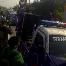 Kampanye Terbuka di Kabupaten Mojokerto Diawali Pawai Bersama 12 Parpol