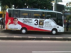 PKS Luncurkan Bis Simpatik untuk Keliling Jabar Selama Kampanye