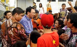 Ahok Akan Bangun Pasar Tradisional Menyatu dengan Rusun