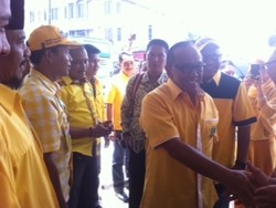 Kampanye Pulang Kampung ke Lampung, Ical Yakin Golkar Tak Terkalahkan
