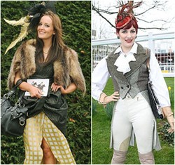 Foto: Penampilan Gila Para Socialite Inggris dengan Topi Unik