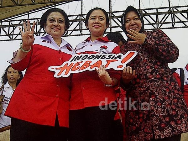 Kampanye Terbuka PDIP di Surabaya