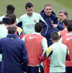 Mulai Fokus ke El Clasico, Martino Bahas soal Starting XI Barca