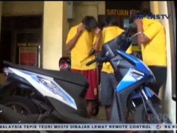 Ketagihan Main PS, 3 Pelajar Nekat Curi Motor