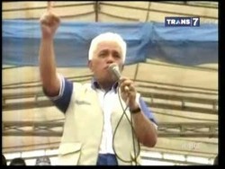 Saat Hatta Rajasa Salah Sebut Nomor Urut Partainya