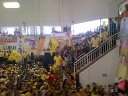 Jadi Orator Kampanye Golkar di Jakarta, Akbar: Insya Allah Kita Menang