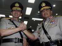 Upacara Sertijab Kabaharkam dan 4 Polda