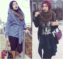 Hijab Style: Tampil Dramatis Ala Si Cantik Asal Pakistan, Arfa Iqbal