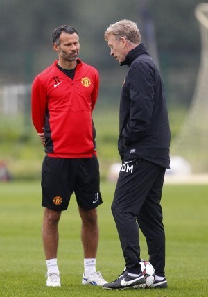 Setan Merah Bantah Moyes dan Giggs Sedang Tak Akur