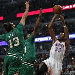 Durant Gemilang, Thunder Jinakkan Bulls