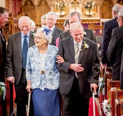 Manisnya Cinta Pengantin Baru Tertua di Inggris, Nikah di Usia 91 Tahun