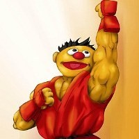 Karakter Kartun Sesame Street Jadi Inspirasi Ilustrasi