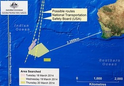 Ini Lokasi Ditemukannya 2 Obyek Diduga Puing MH370 di Samudera Hindia