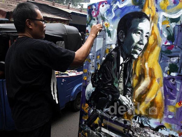 Aksi Tolak Jokowi Jadi Capres