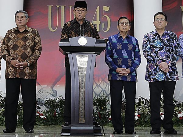 SBY-Pimpinan Lembaga Negara Bahas Pemilu