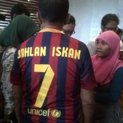 Makna di Balik Jersey Barcelona Bernomor Punggung 7 Dahlan Iskan