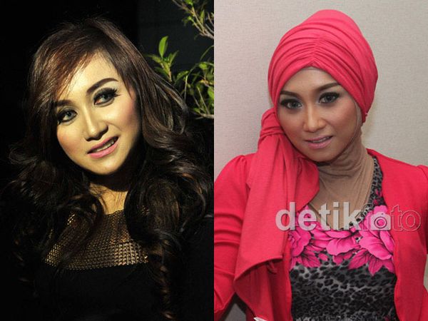 Sefti Sanustika Tak Lagi Berhijab