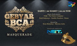 Keanggunan Masquerade di Episode Perdana Gebyar BCA Fase Baru
