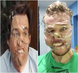 Tren Sellotape Selfie, Berpose dengan Wajah Penuh Selotip